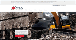 Desktop Screenshot of cfao-equipment.com